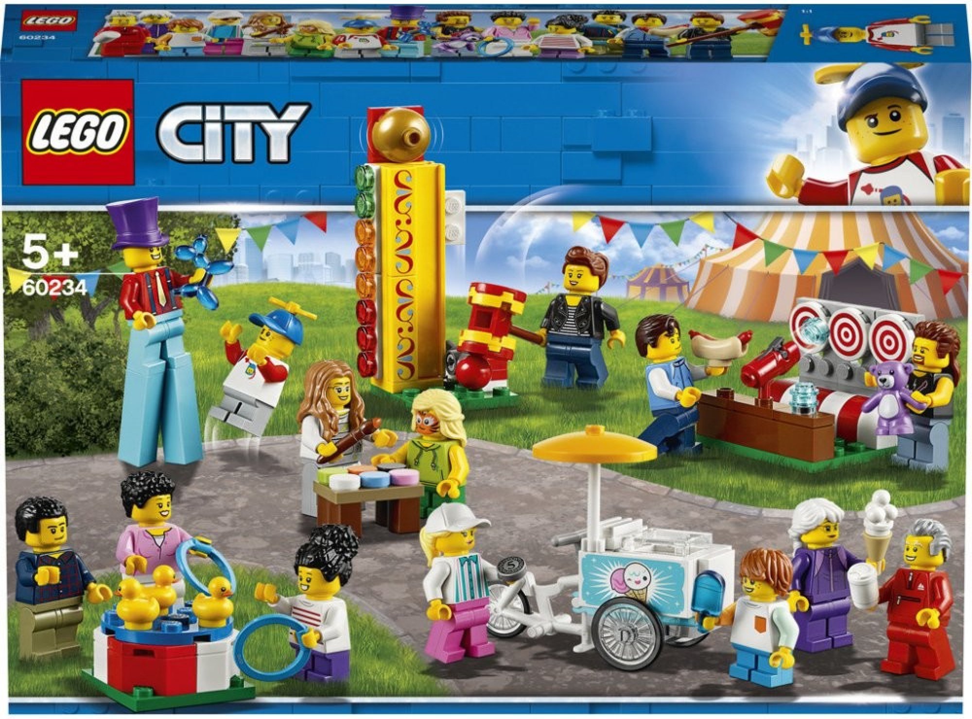 LEGO® City 60234 Sada postav Zábavná pouť