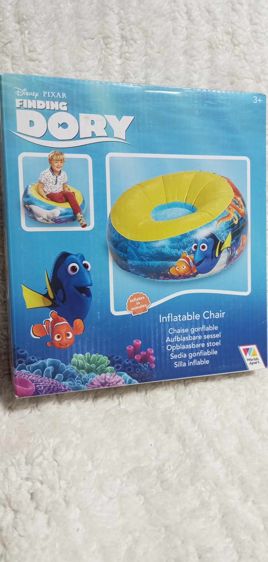 Dětské nafukovací křeslo Finding Dory