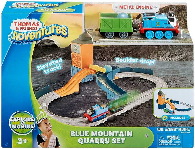 Mašinka Tomáš Adventures Modrý horský lom - Fisher Price FJP82
