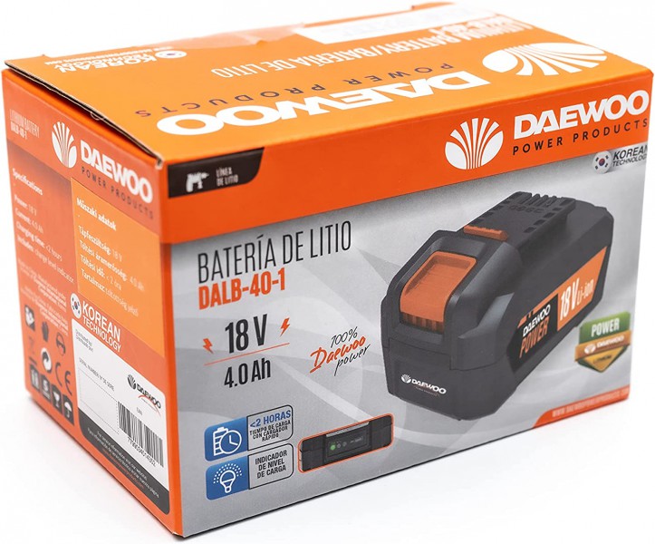 Lithium akumulátor - baterie Daewoo DALB-40-1 - 18V/4 Ah