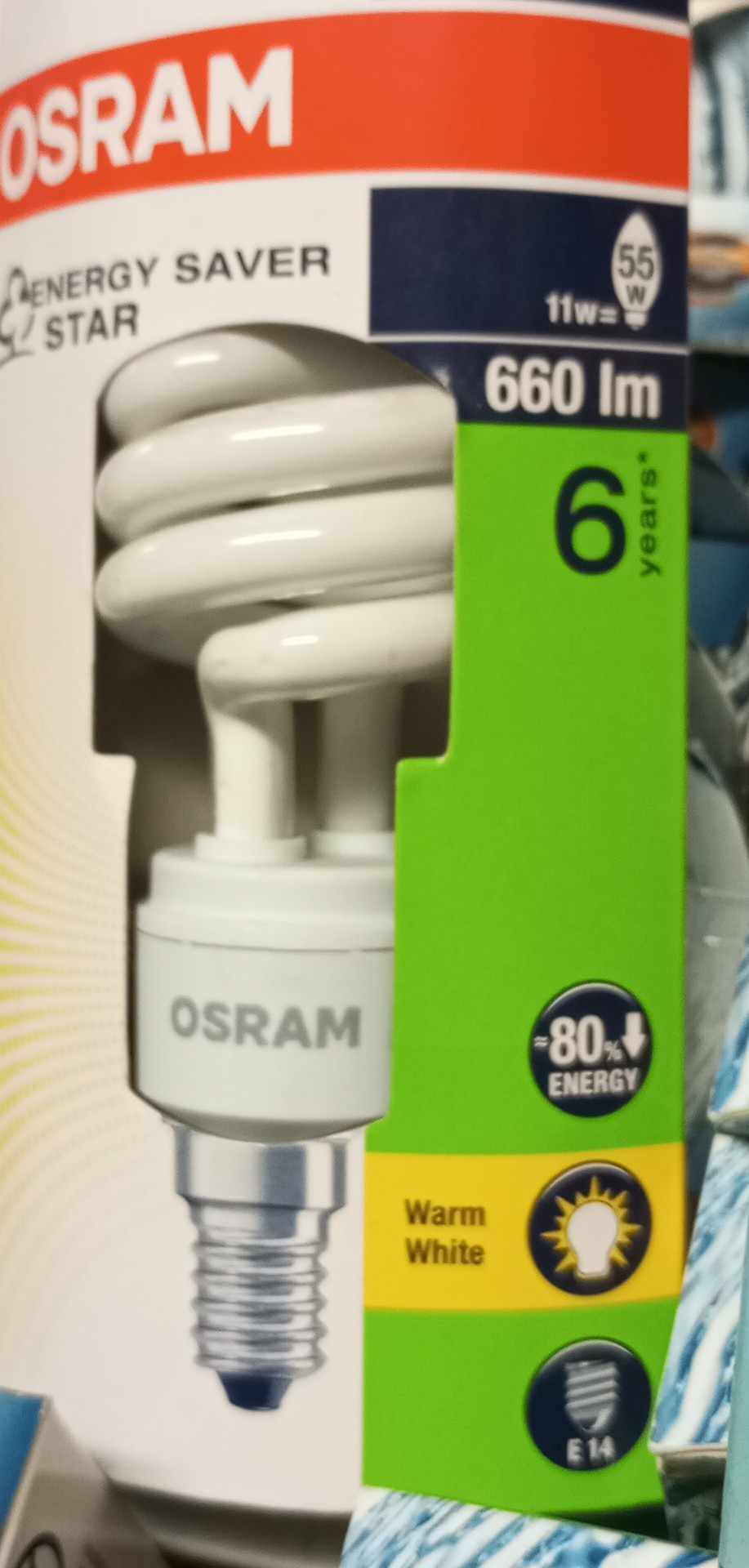 Osram Úsporná žárovka DULUXSTAR MINI TWIST 11W 827 E14