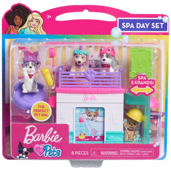Barbie herní sada Pets Spa Day