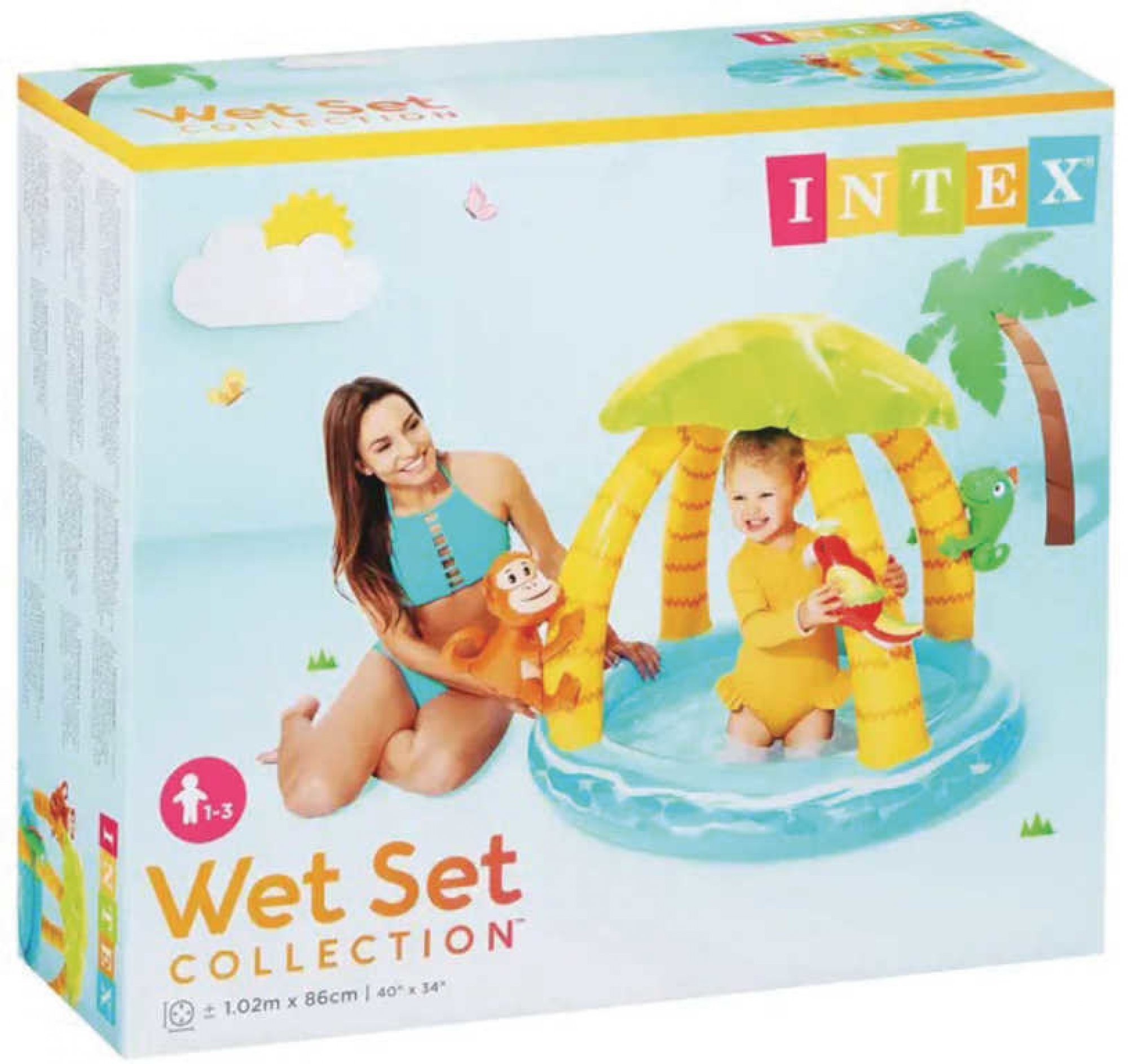 Dětský bazének Intex 58417 TROPICAL ISLAND