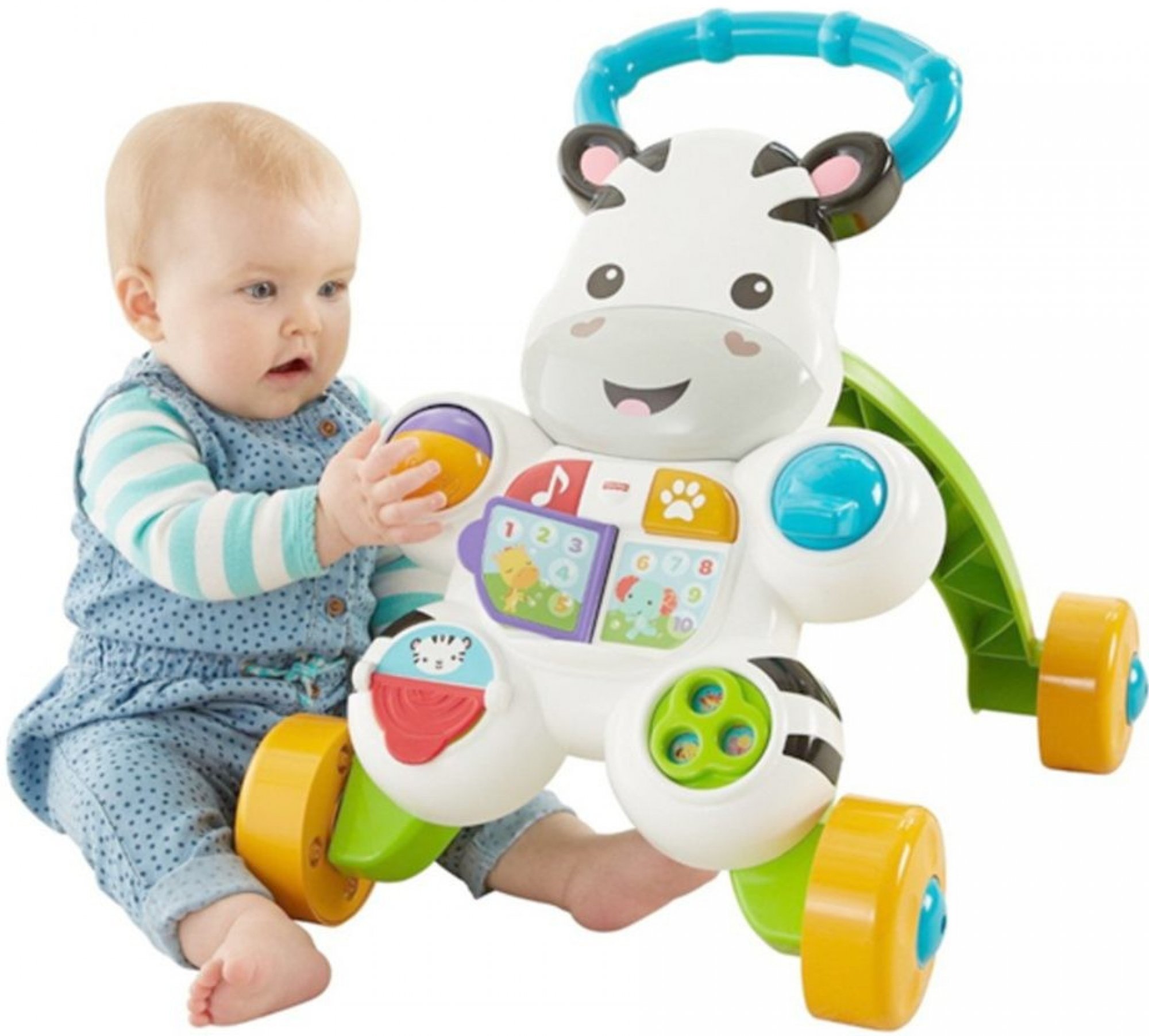 Fisher Price Interaktivní Chodítko Zebra