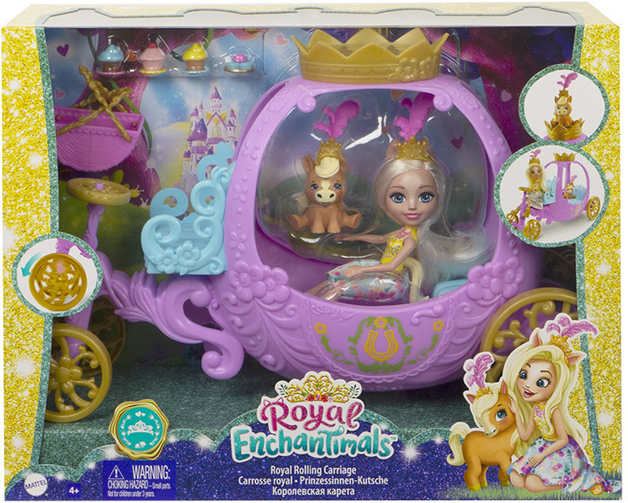 Enchantimals Královský kočár GYJ16
