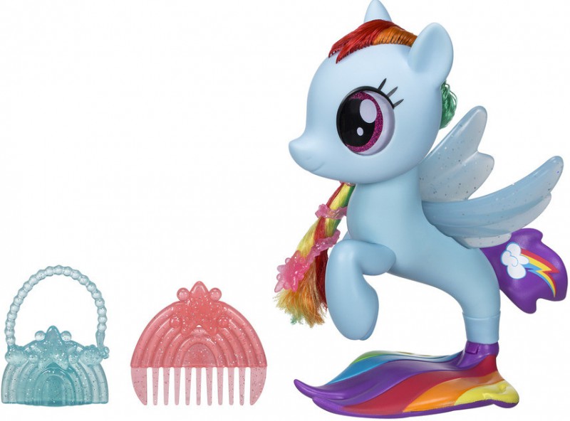 HASBRO MY LITTLE PONY MOŘSKÝ PONÍK S MÓDNÍMI DOPLŇKY RAINBOW DASH