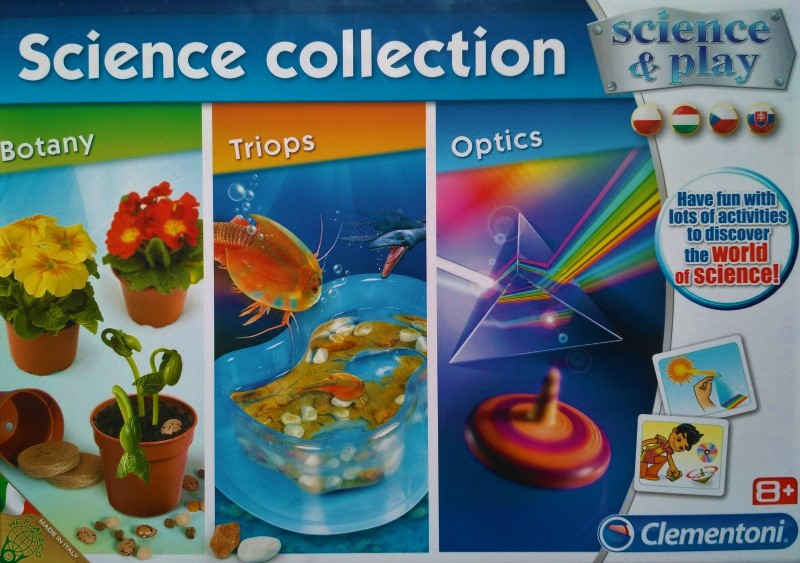 CLEMENTONI SCIENCE & PLAY VĚDECKÁ SADA 3 V 1