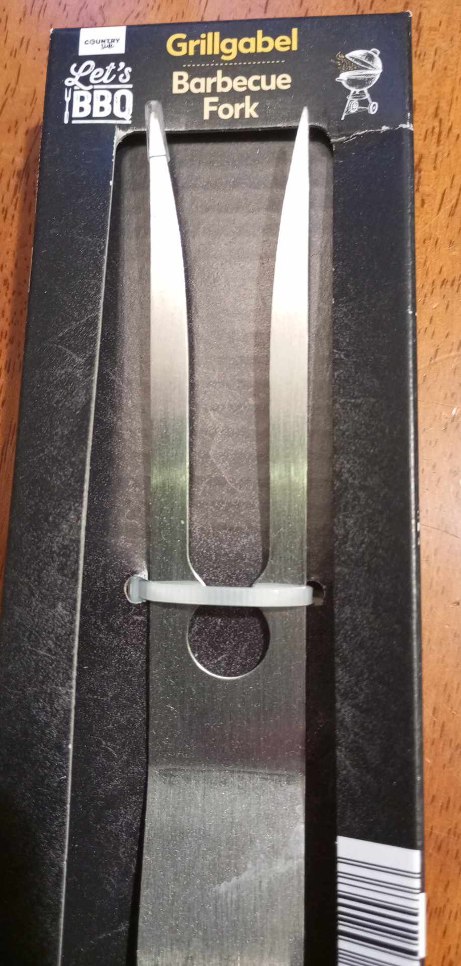 Grilovací vidlice CountrySide - nerez - 49 cm