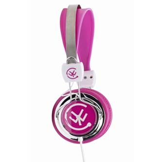 Colour your world, TALKZ, sluchátka s mikrofonem, růžová, 3.5mm konektor