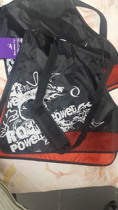 Taška přes rameno na Inline brusle