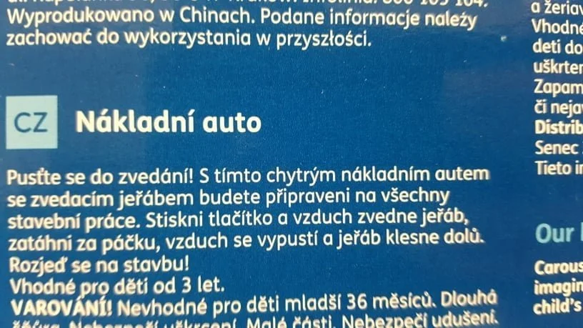 HYDRAULICKÝ NAKLADNI AUTOJEŘÁB CAROUSEL