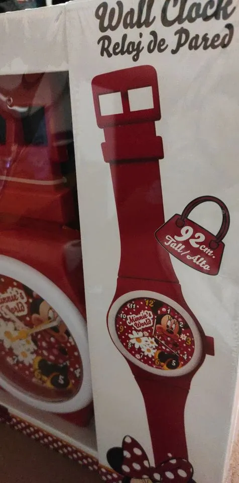 Nástěnné hodiny Disney Minnie Mouse