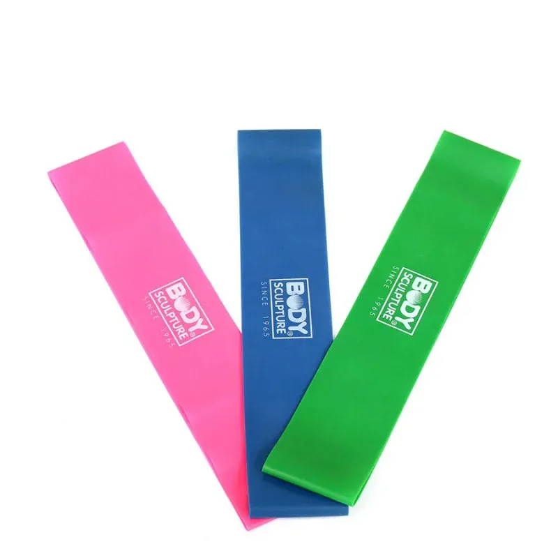 POSILOVACÍ CVIČÍCÍ GUMY - RESISTANCE BAND SET 3KS - SADA