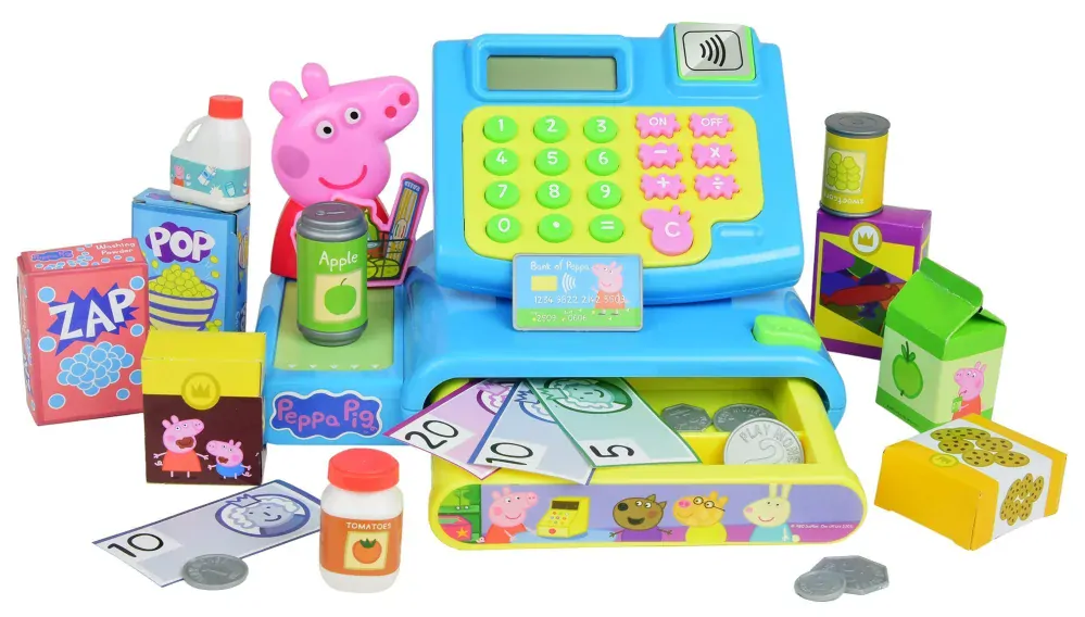 Peppa Pig Pokladna a nákupní vozík