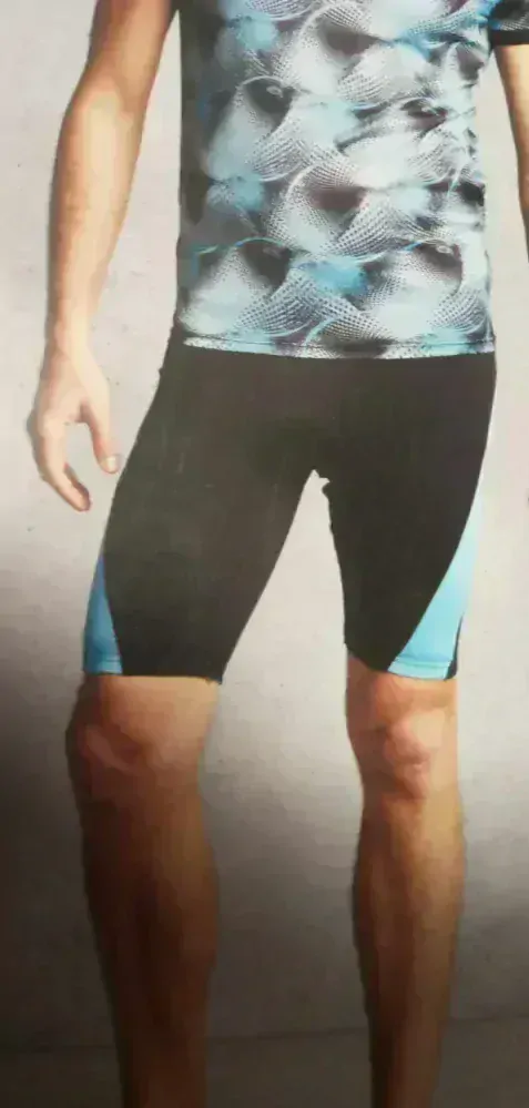 Pánské cyklistické kraťasy Newcential černo modré vel. M