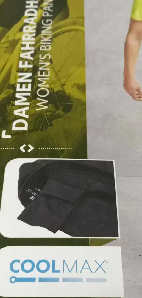 Dámské cyklistické kraťasy Newcential černo žluté vel. L