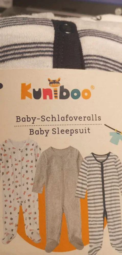 Dětský overal na spaní Kuniboo BIO, 3 kusy - vel.68 var.3