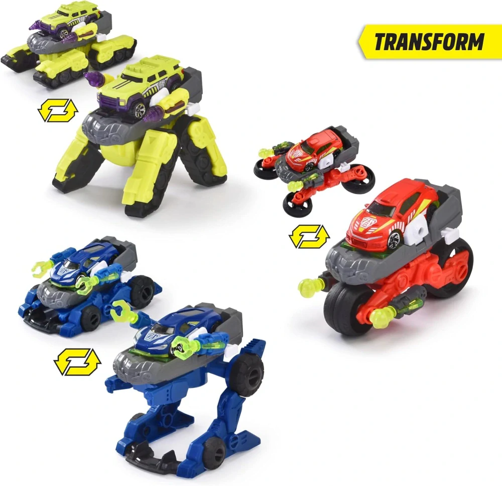 Set autiček Transformers Dickie Toys 3 kusy