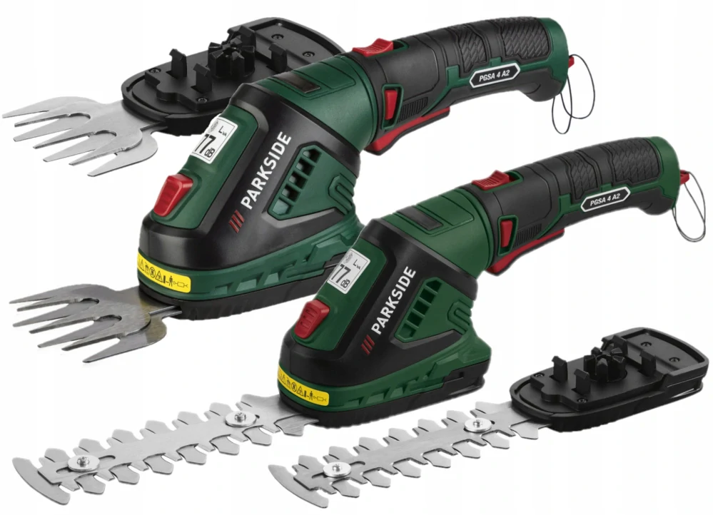 Nůžky na živý plot a trávník Parkside PGSA 4 A2 31 cm