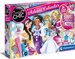 Adventní kalendář - Sada na líčení Clementoni Crazy Chic