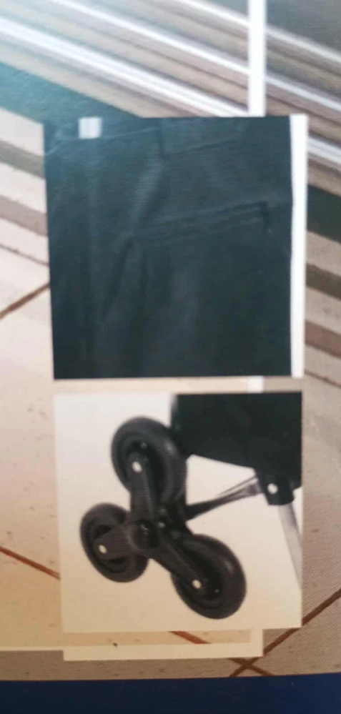 Nákupní taška s kolečky do schodů Casa Si Cara 30L