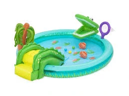 Hrací centrum Krokodýl Bestway 53166 224 x 181 x 72 cm