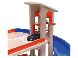 Parkovací dům Kidland velký dřevěný 