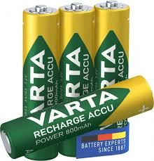 Nabíjecí baterie VARTA Recharge Accu Power AAA 800 mAh R2U 4ks