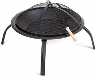 OHNIŠTĚ PŘENOSNÉ HAPPY GREEN PLATE 55 CM