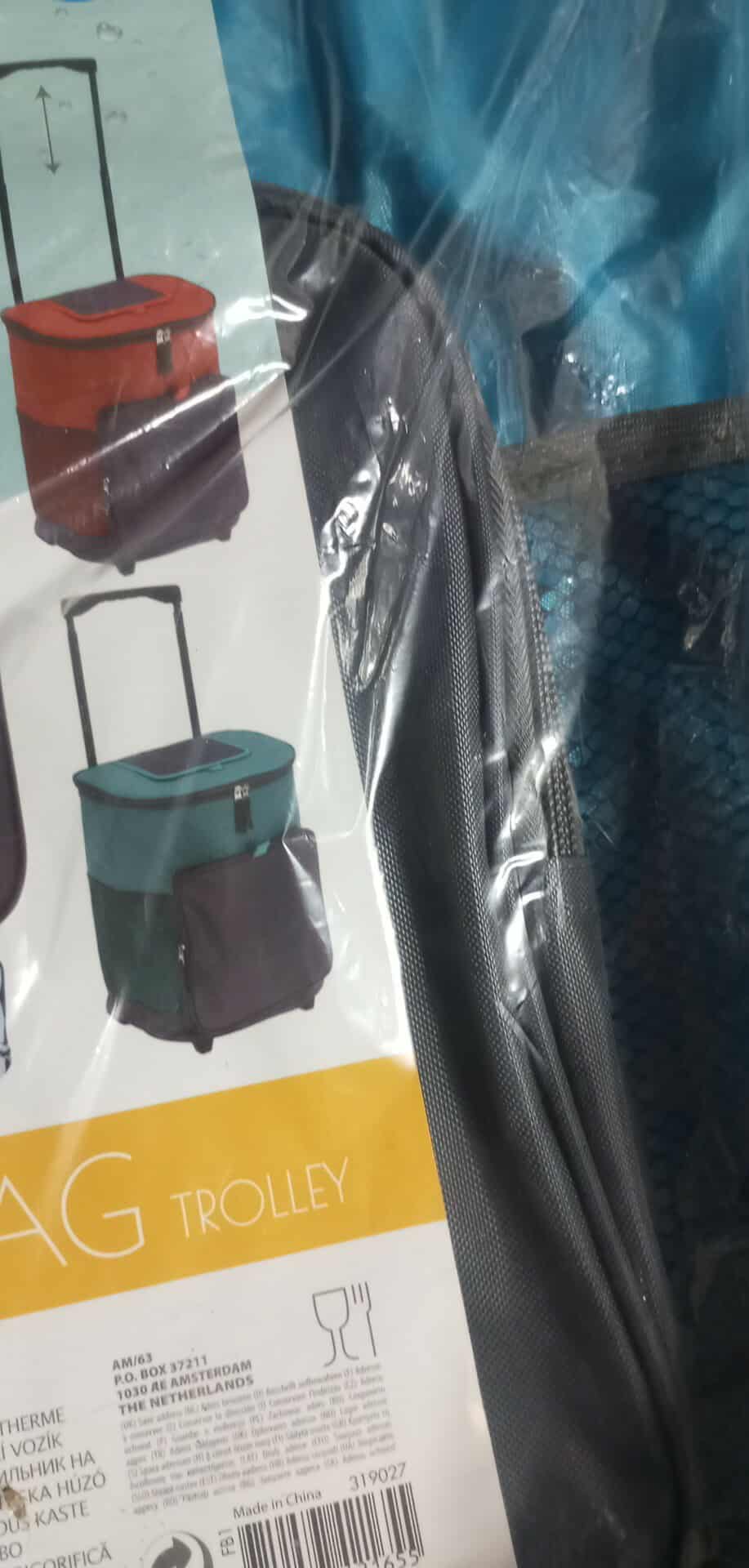 Chladící taška na kolečkách Cooler Bag 28 l zelená