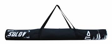 Vak na sjezdové lyže SULOV, pro 1 pár, černo-bílý
