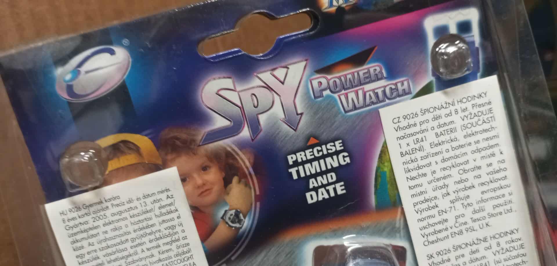 Dětské špionážní hodinky Master Spy CZ9026 