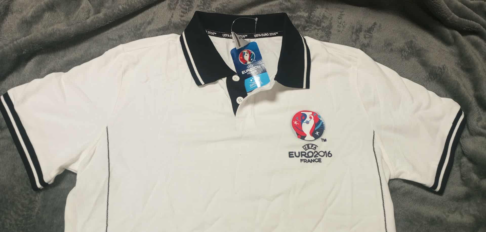 Oficiální Polo triko UEFA Euro France 2016 Velikost M