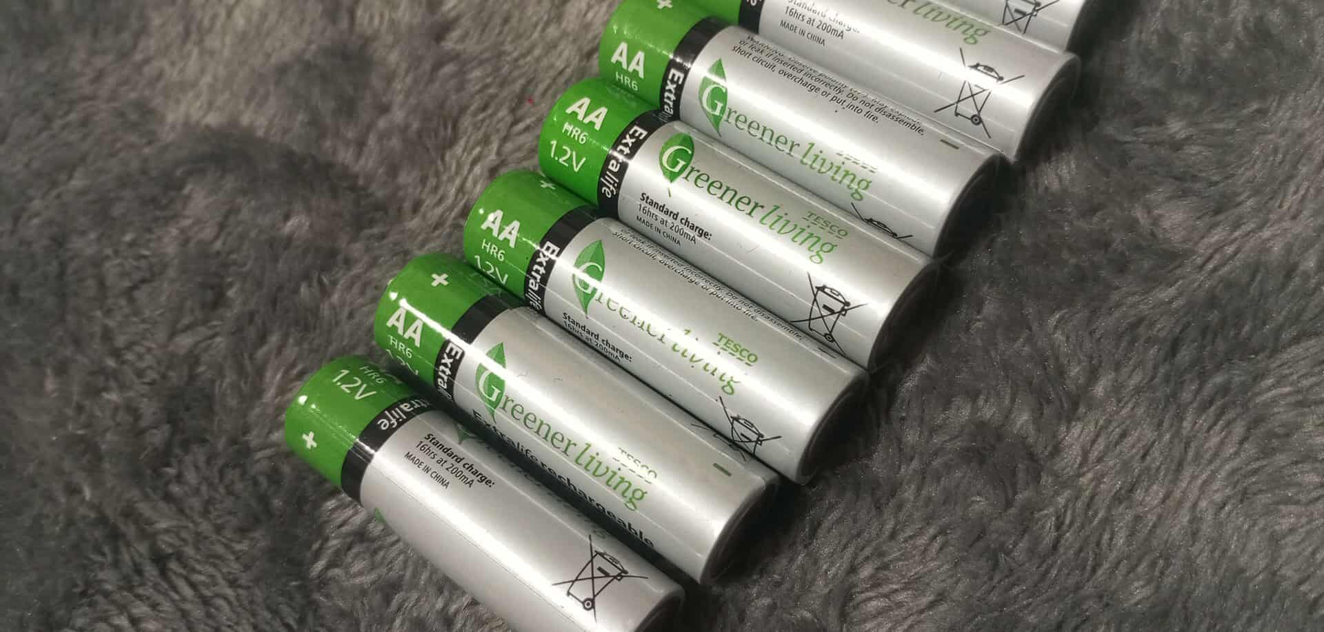 Nabíjecí baterie AA Greener living 2000 mAh