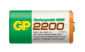 Nabíjecí baterie GP HR14, C, 2200mAh, Ni-Mh