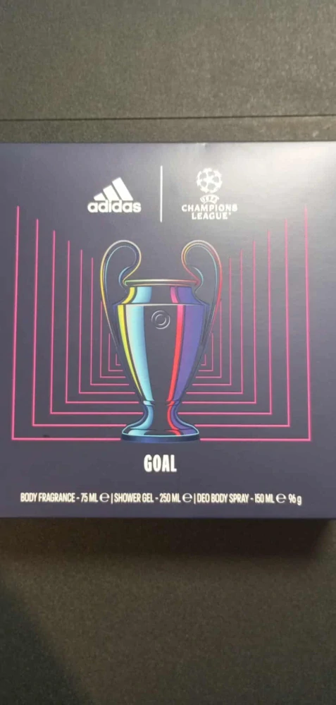 Dárková sada Adidas Uefa Goal (Sprchový gel - deodorant +deo sprej)