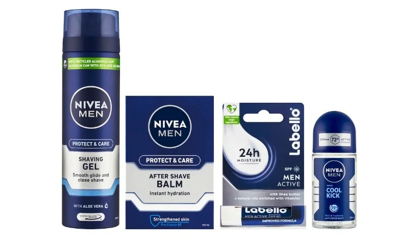 Dárková sada na tělo a obličej Nivea Men Feel Ready 