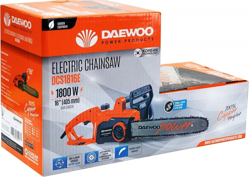 Elektrická řetězová pila Daewoo DCS1816E