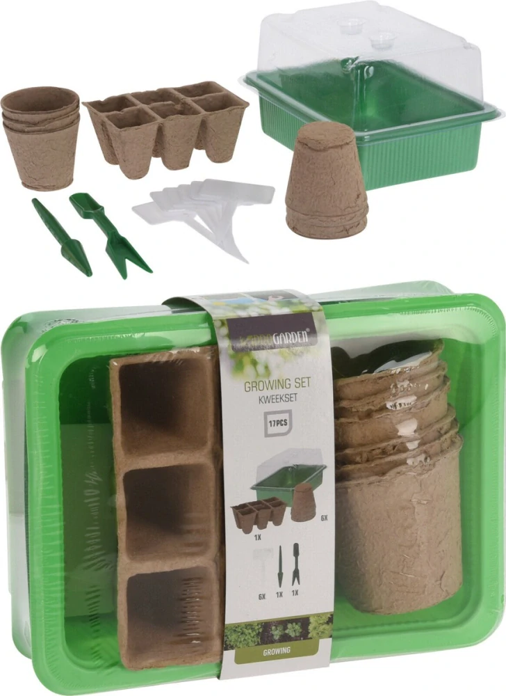 Sada na výsev semínek - Progarden growing set 17KS