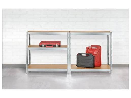 Vysokozátěžový regál s 5 policemi PARKSIDE 180 x 90 x 40 cm
