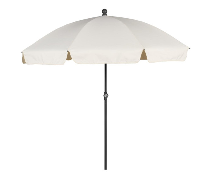Polohovatelný zahradní slunečník Countryside 180 cm béžový