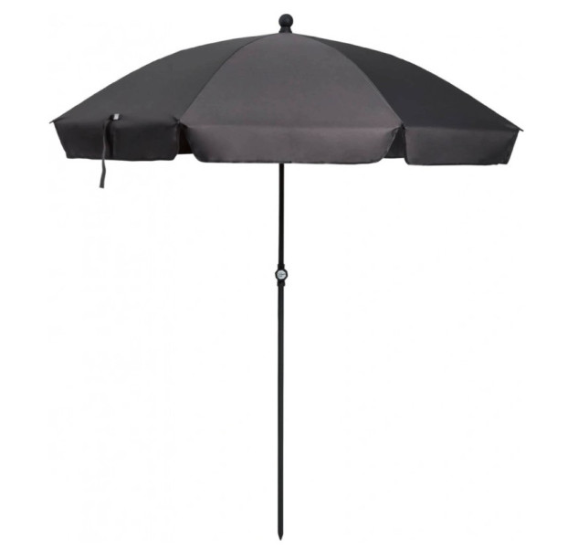 Polohovatelný zahradní slunečník Countryside 180 cm antracitový