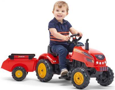 FALK Šlapací traktor Country Farmer s vlečkou Falk FA-2058L