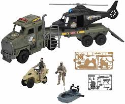 Vojenský set Soldier Force Army Deploy se zvuky a efekty