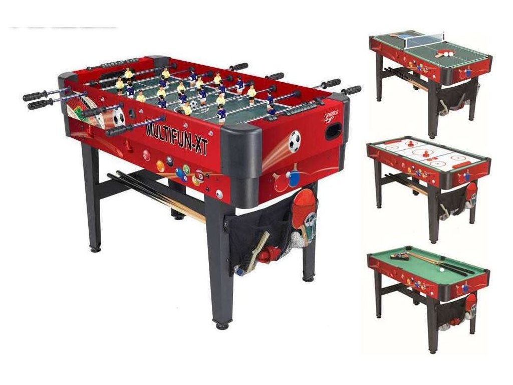 Multifunkční hrací stůl Carromco XT-06015K 15v1