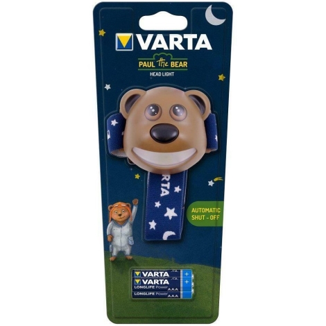 LED Dětská čelovka Varta 17500  - BEAR LED/3xAAA