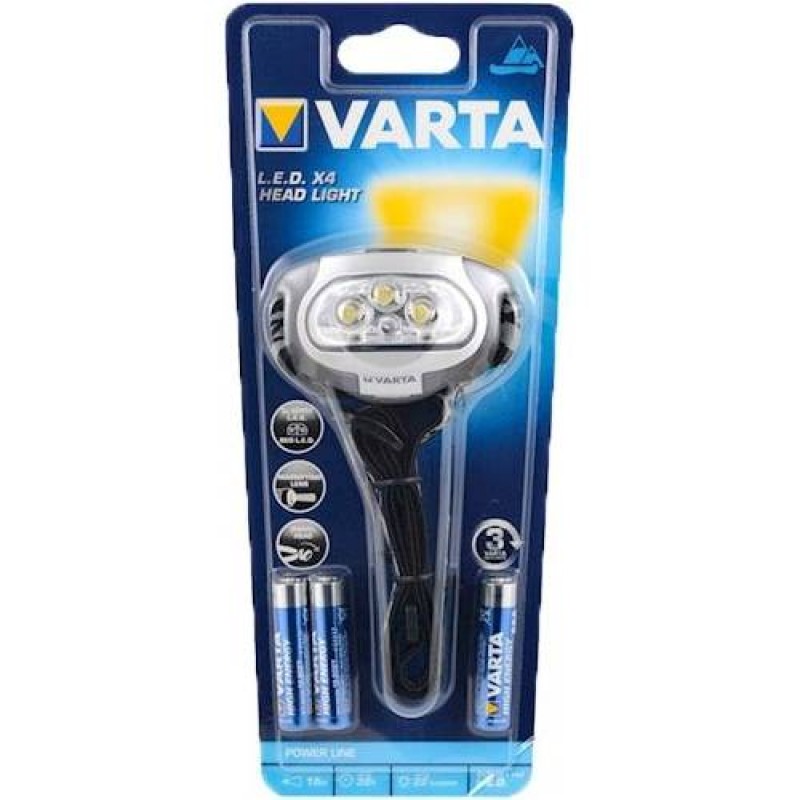 Čelová svítilna Varta 17631 OUTDOOR SPORTS H20, LED