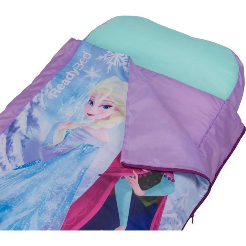 Nafukovací postel FROZEN se spacím pytlem s taškou + pumpou