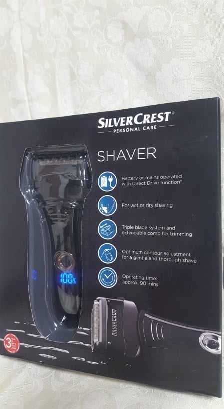 Holicí strojek Silvercrest SFR 37 B1 s LCD