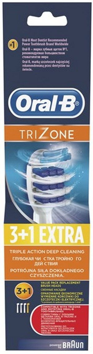 Náhradní hlavice Braun Oral-B EB 30-4 TriZone (3+1)